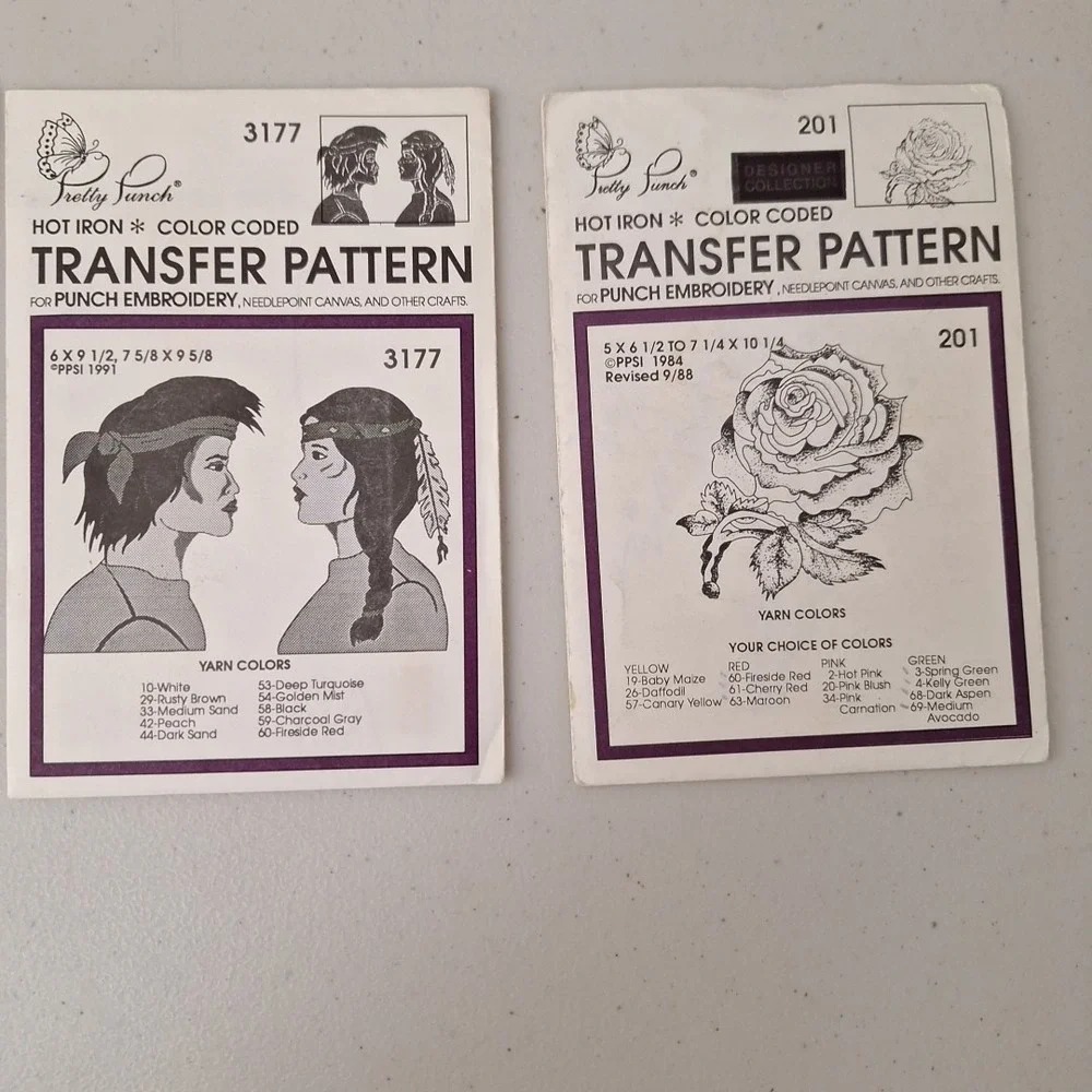 Huge Vintage Lot of Hot Iron Transfers Aunt Martha's Pritty Pinch Mixed Lot 40s+
